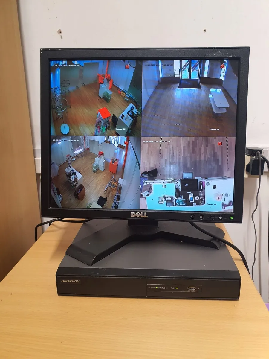 Shop CCTV security system inc 4 cameras - Image 3