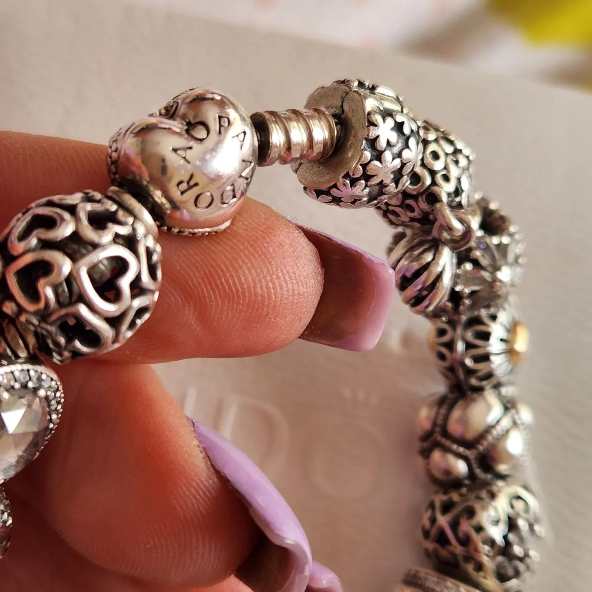 Pandora bracelet (authentic) - Image 3