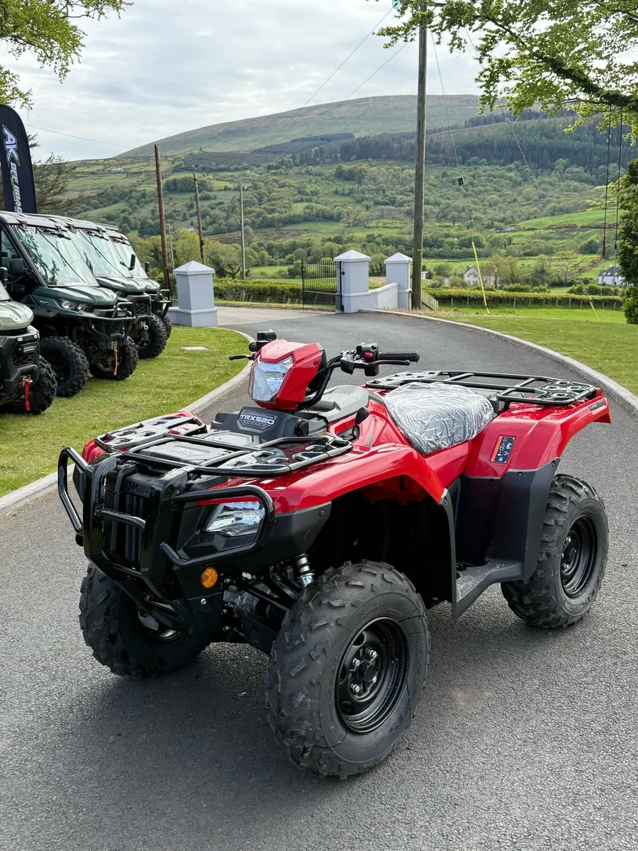 2026 Honda trx 520 brand new manual and Autos - Image 1