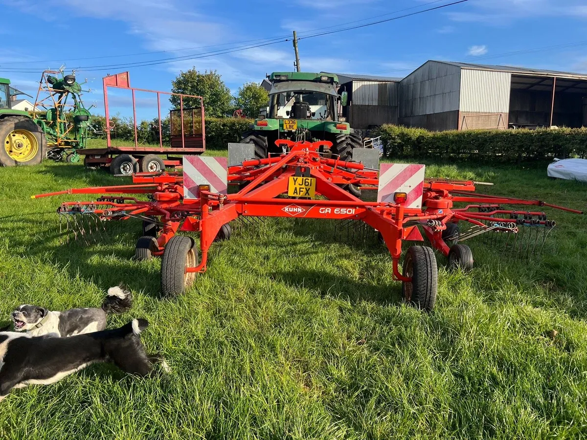 Kuhn GA 6501 Rake - Image 4