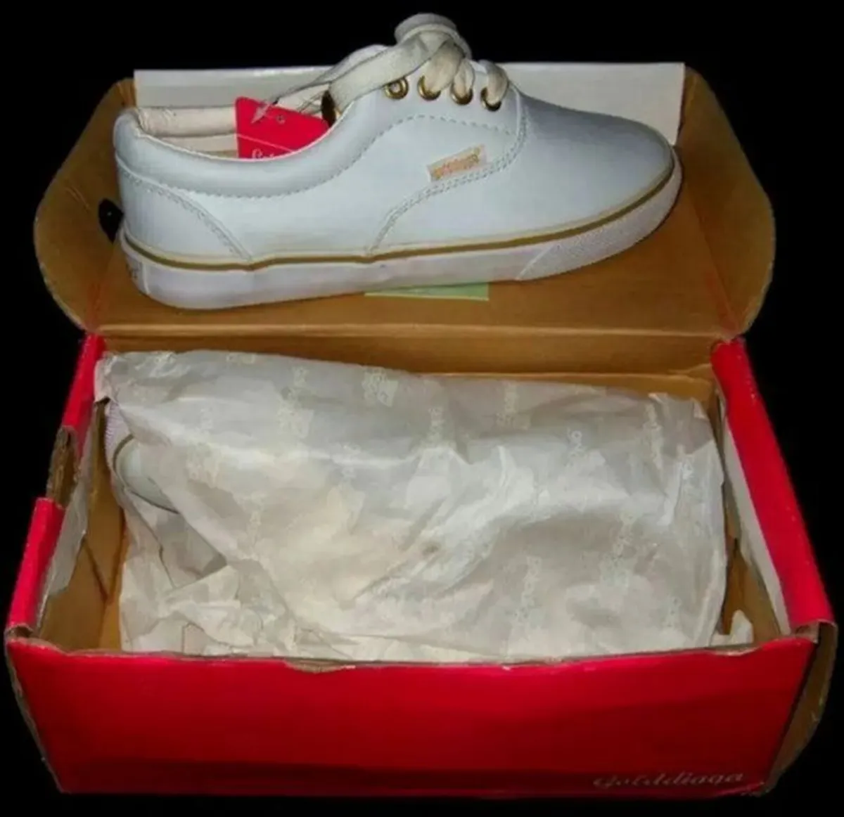 Vintage BNIB 'Golddigga' Shoes Size 2 Big Kids - Image 3