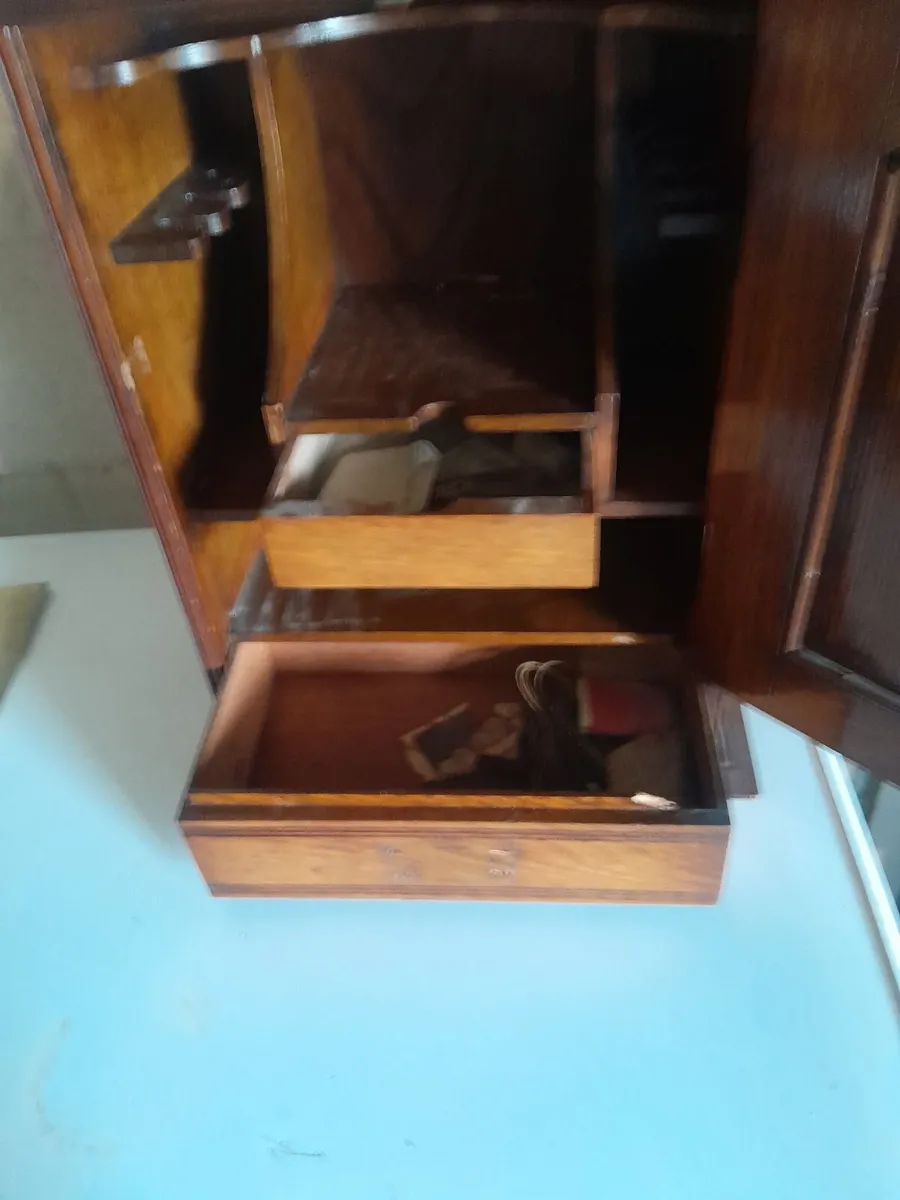 Antique  smokers cabinet - Image 4