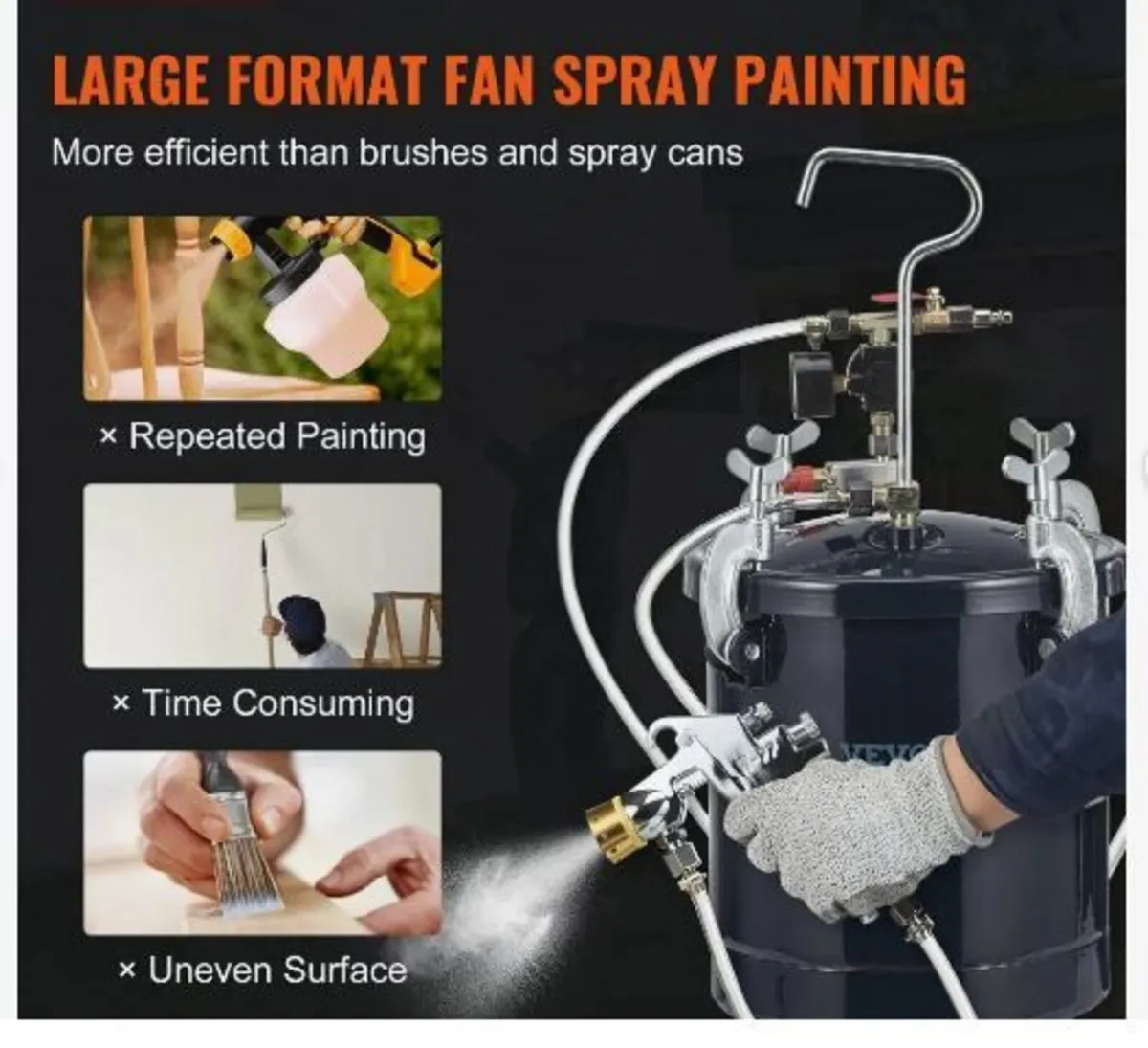 Spray Paint Pressure Pot Tank - Image 2