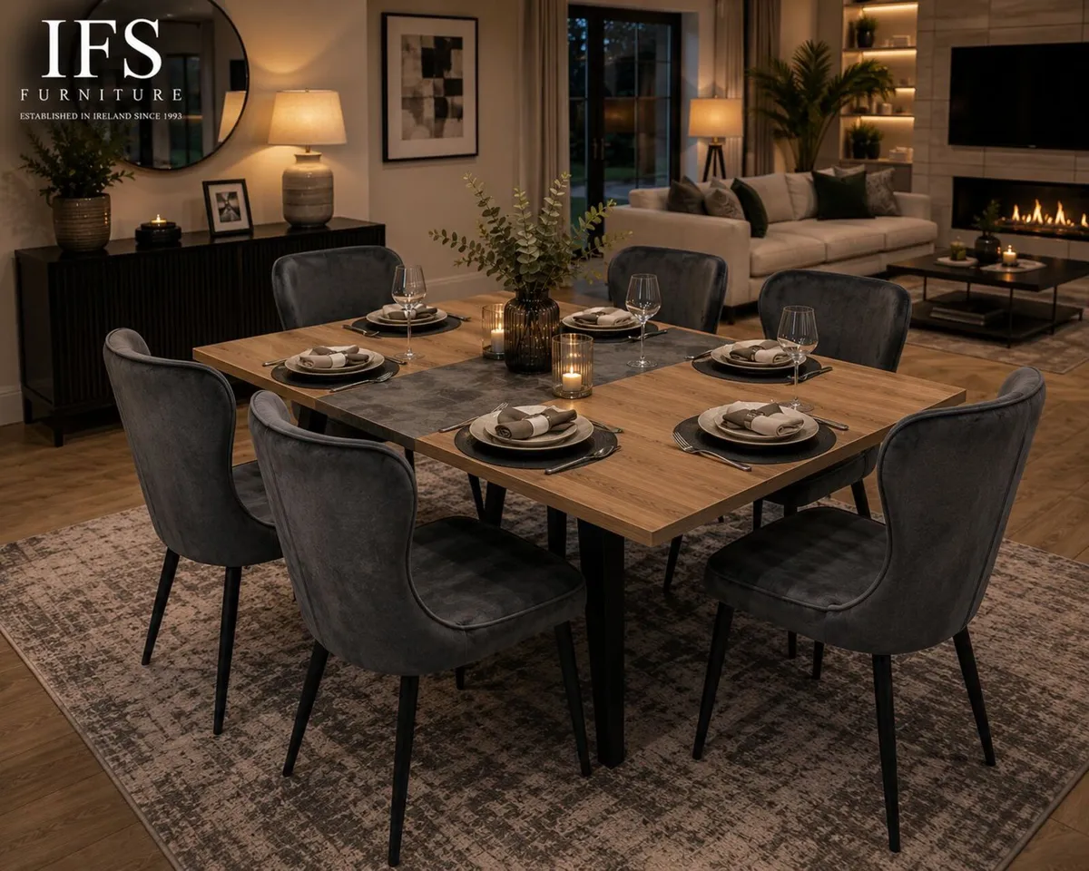 Half price Dining set Clearance Sale any set 599 e - Image 2