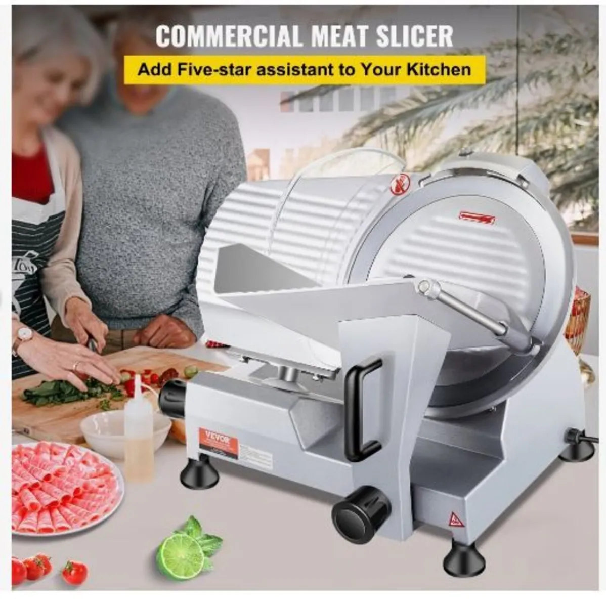 Commercial Meat Slicer, 240W - Image 3
