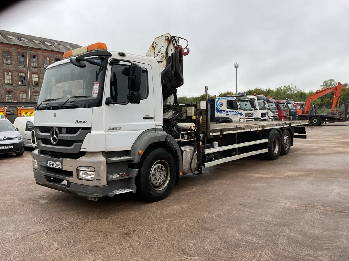 2012 MERCEDES-BENZ Axor 2529 6x2 Flatbed - Image 3