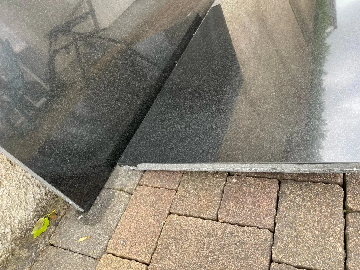 Two granite slabs - Image 4