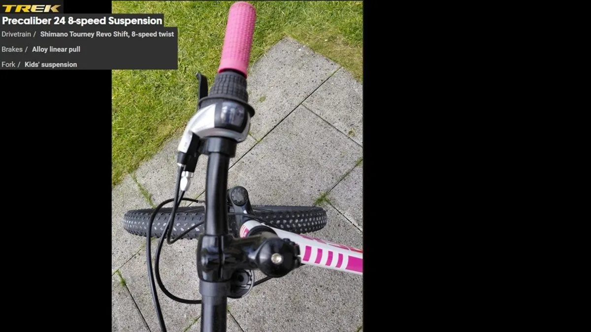 Trek Precaliber 24'' Mountain Hybrid Girls Bike - Image 2