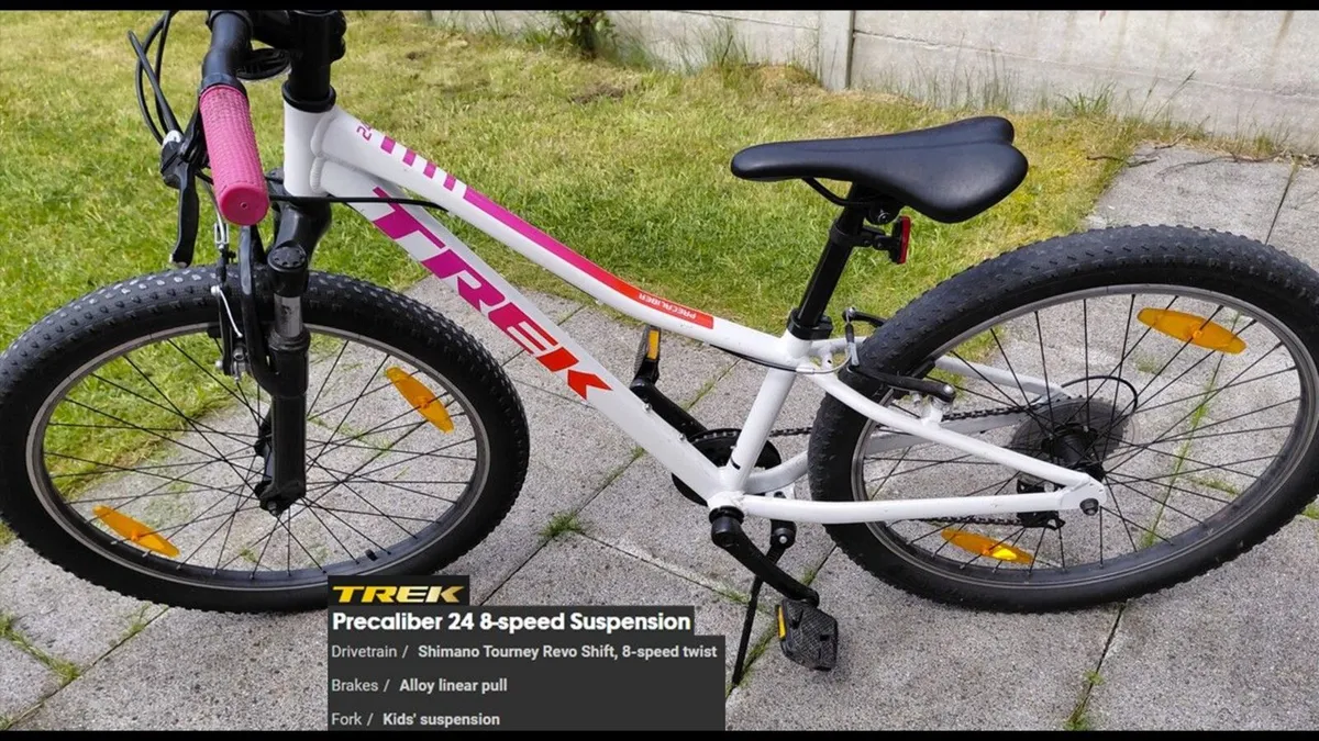 Trek Precaliber 24'' Mountain Hybrid Girls Bike - Image 1