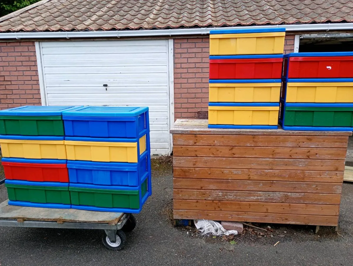 Plastic Storage Boxes - Image 1