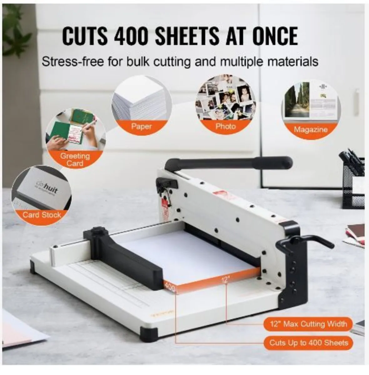 Paper Cutter 30.5 cm A4 Guillotine Paper Trimmer - Image 4