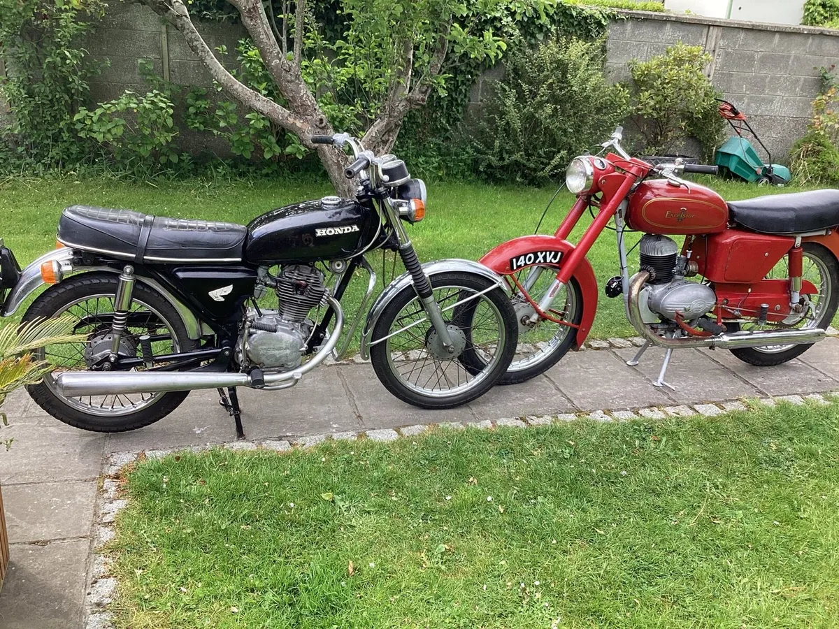 Excelsior and Honda cb 125 - Image 1