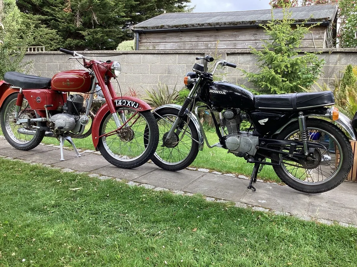 Excelsior and Honda cb 125 - Image 2