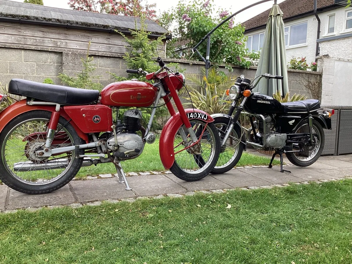 Excelsior and Honda cb 125 - Image 3