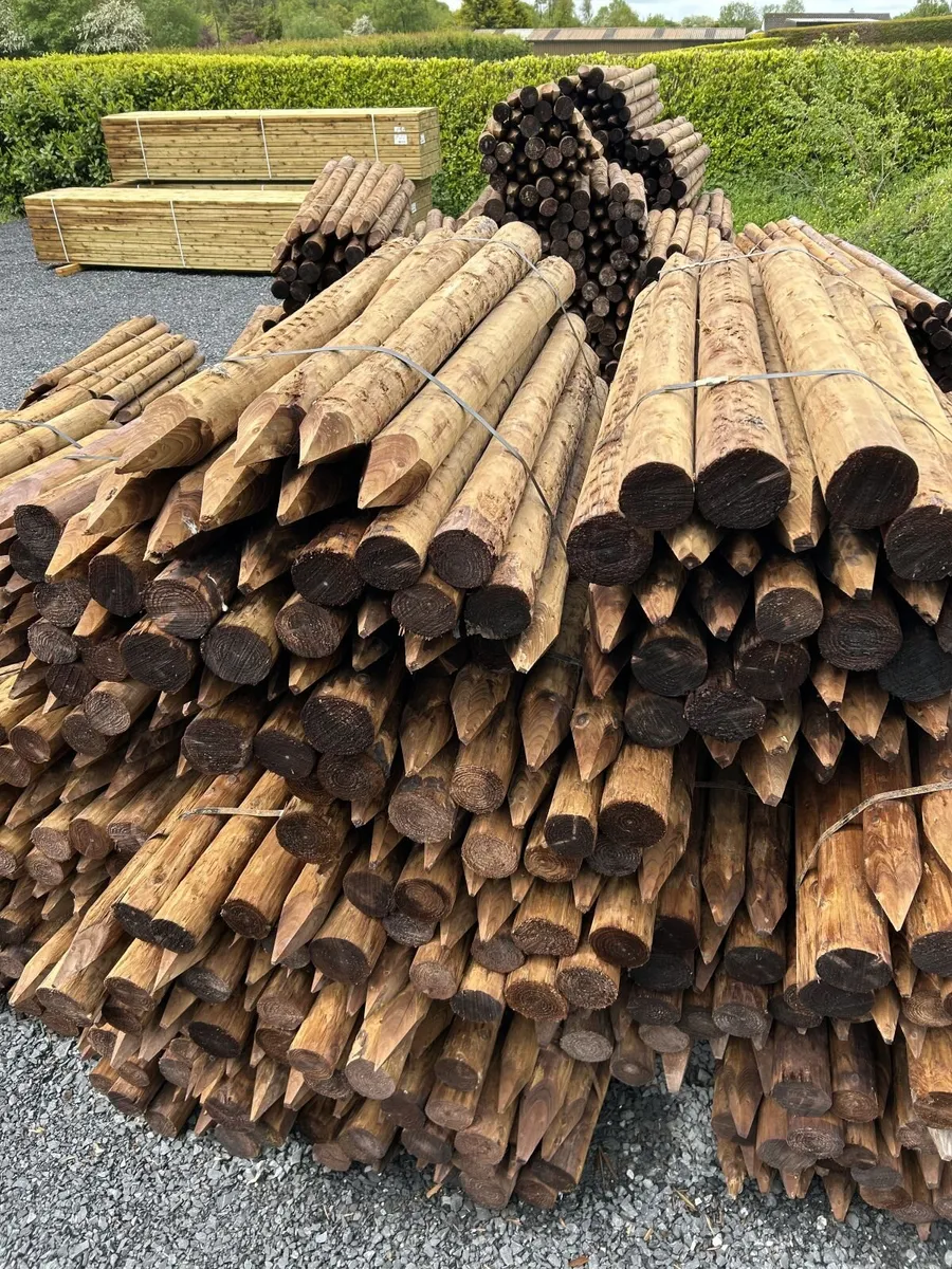 Pressure Treated Fencing Posts & Strainers - Image 2
