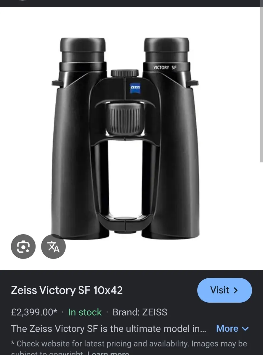 Zeiss Victory SF 10 x 42