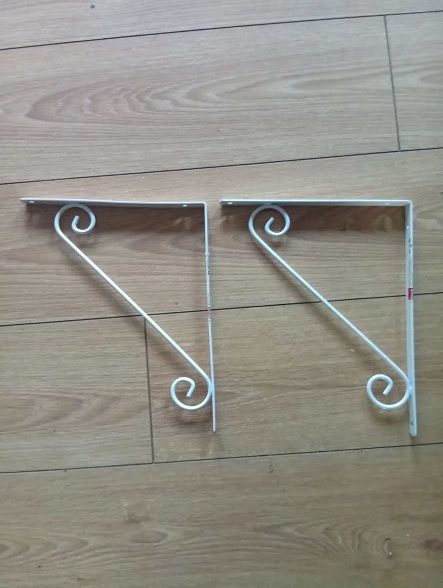New Quality Wall Shelf Brackets Holders pair - Image 1