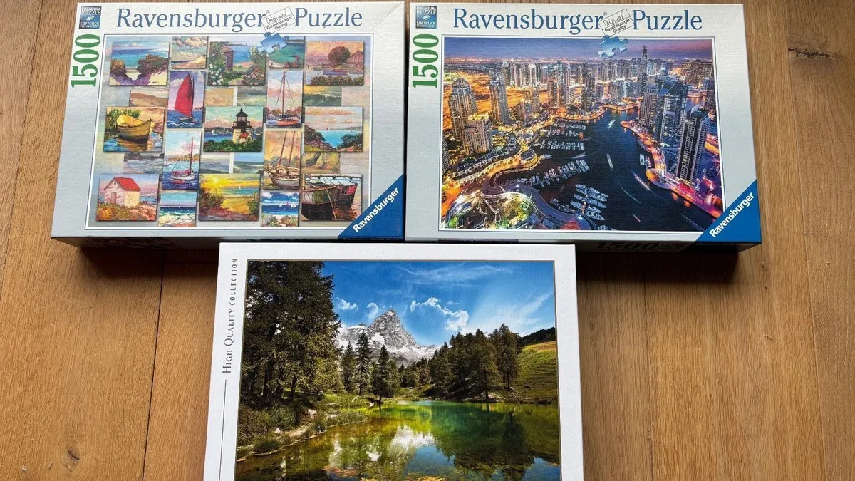 Jigsaws  - 18 total ( 1000, 1500 and  2000 pcs ) - Image 3