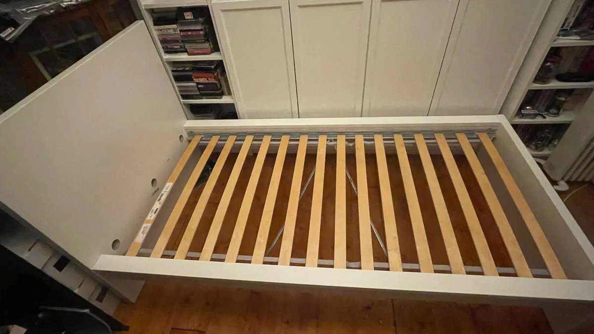 IKEA Malm white single bed - Image 4