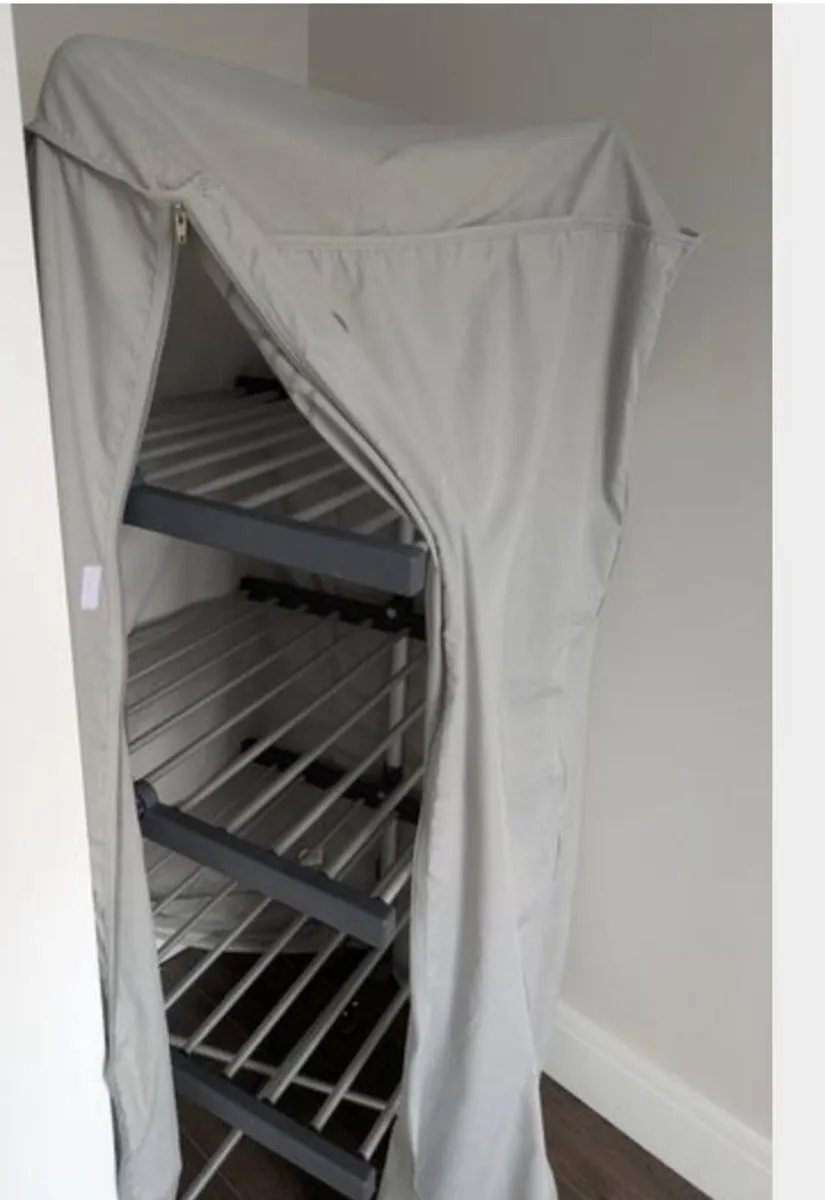 Clothes Airer-Heated (Black+Decker) with cover - Image 4