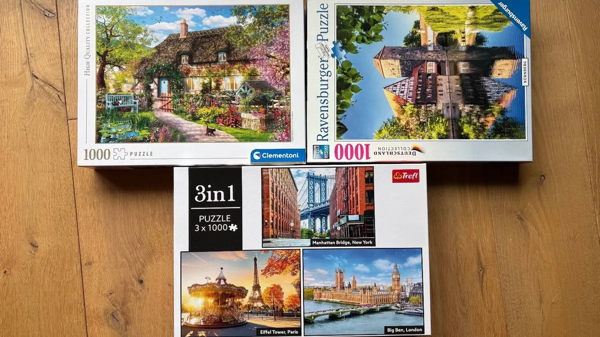 Jigsaws  - 18 total ( 1000, 1500 and  2000 pcs ) - Image 4
