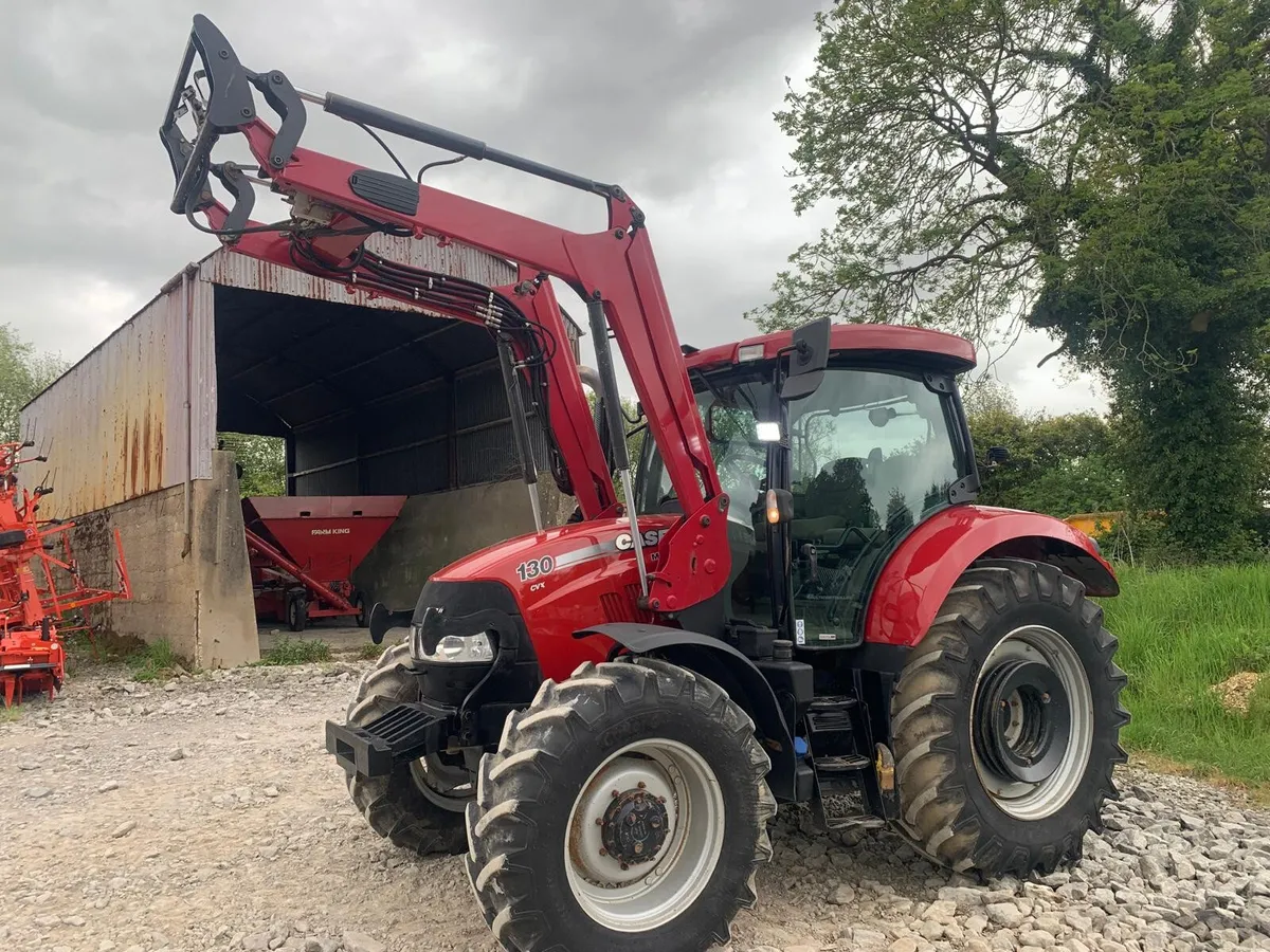 CASE IH 130 CVX C/W POWER LOADER - Image 4