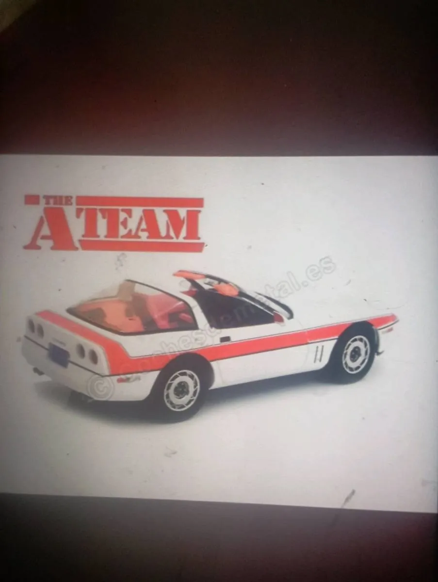 GREENLIGHT  1984  CHEVROLET C4 FACEMANS  A TEAM. - Image 2