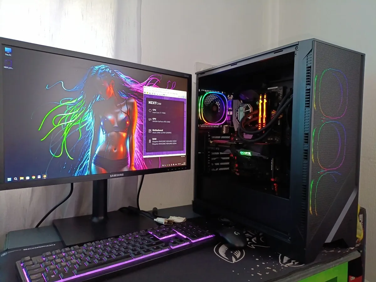 Gaming PC: i7 4.8GHz | RTX 3060 12GB | 16GB RAM - Image 3