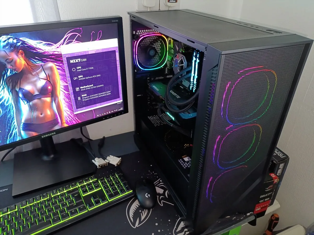 Gaming PC: i7 4.8GHz | RTX 3060 12GB | 16GB RAM - Image 4