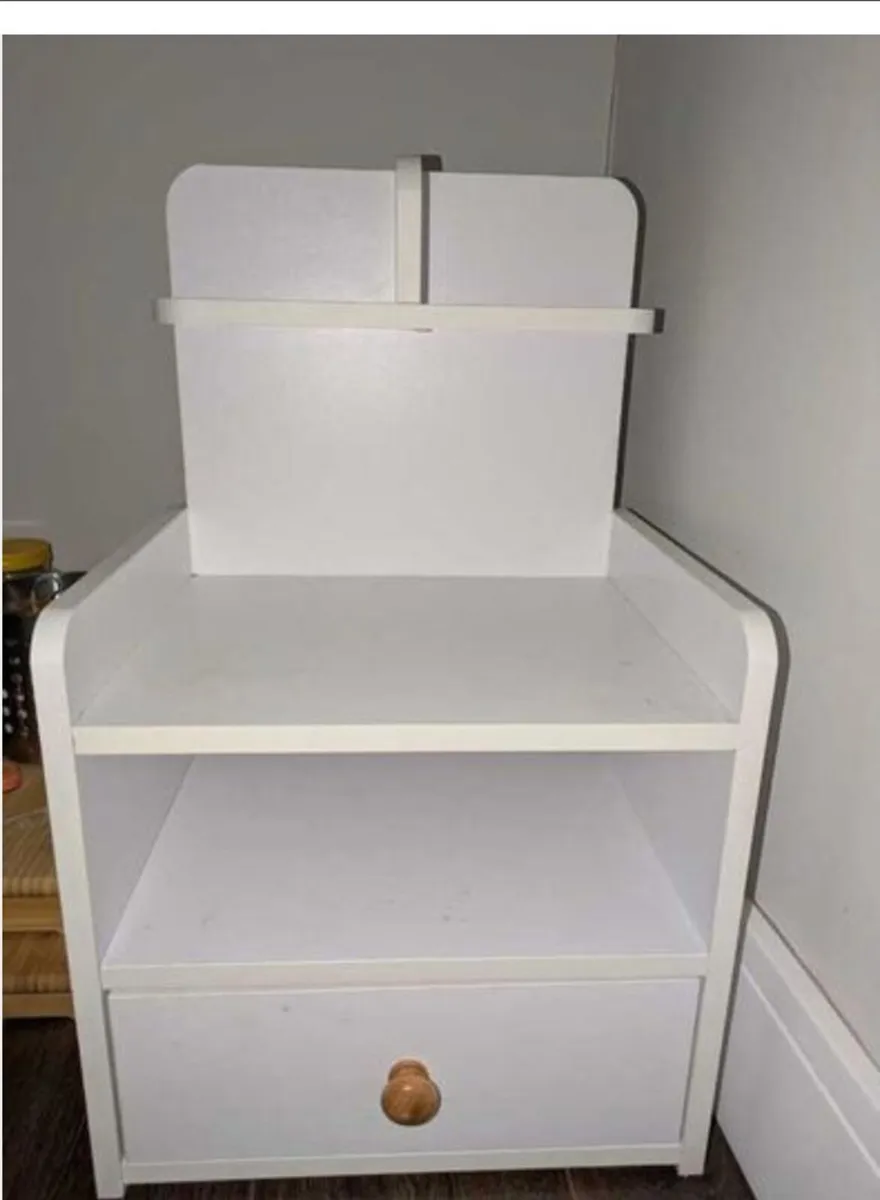 White MDF Storage Unit / Cabinet – Ready to Go! - Image 2