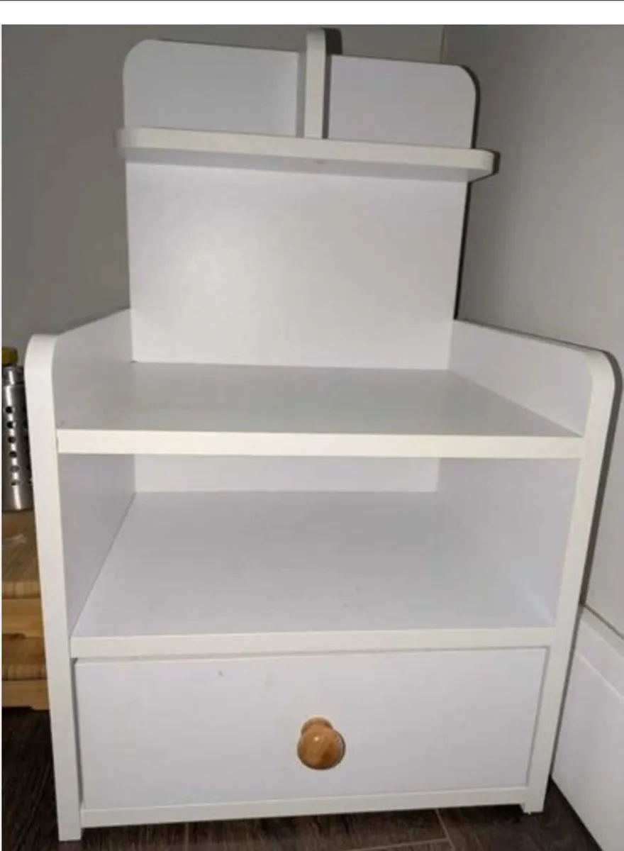 White MDF Storage Unit / Cabinet – Ready to Go! - Image 3