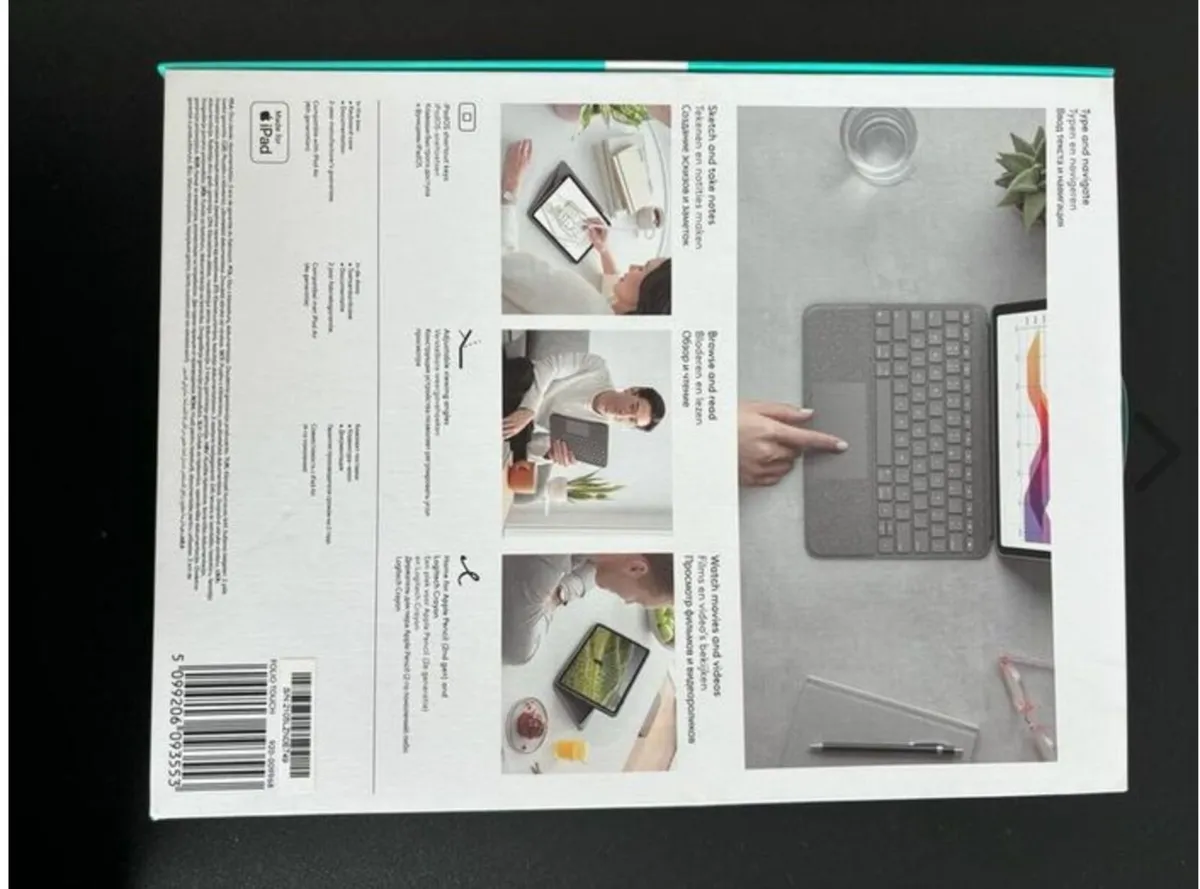Logitech Folio Touch Keyboard Case – Like New - Image 4