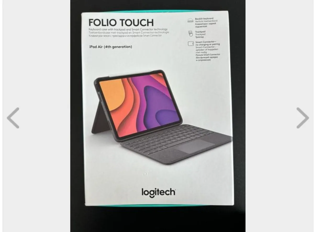Logitech Folio Touch Keyboard Case – Like New - Image 2