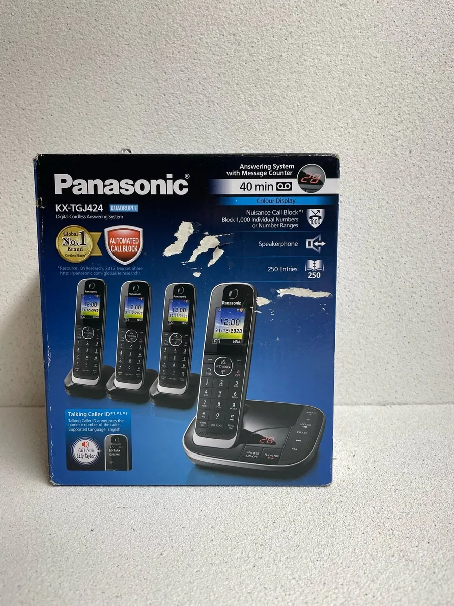 Panasonic phone with answering machine - Image 1