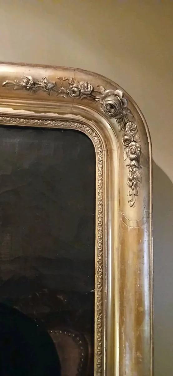 Oil painting in original frame - Image 4