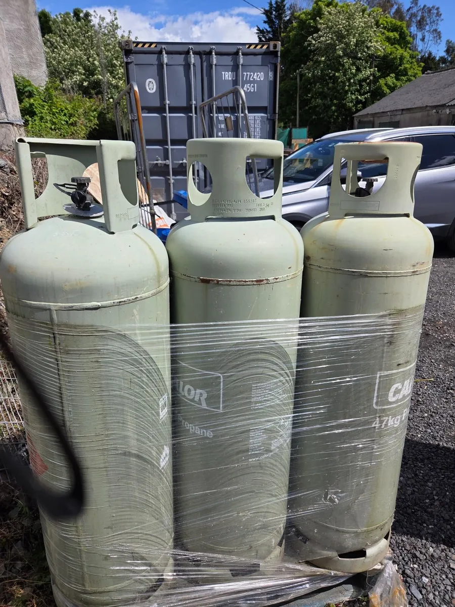 47kg propane gas cylinders. - Image 1