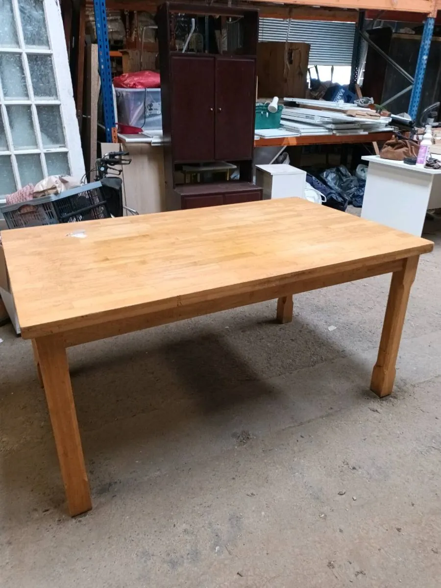 Pine Kitchen Table - Image 1