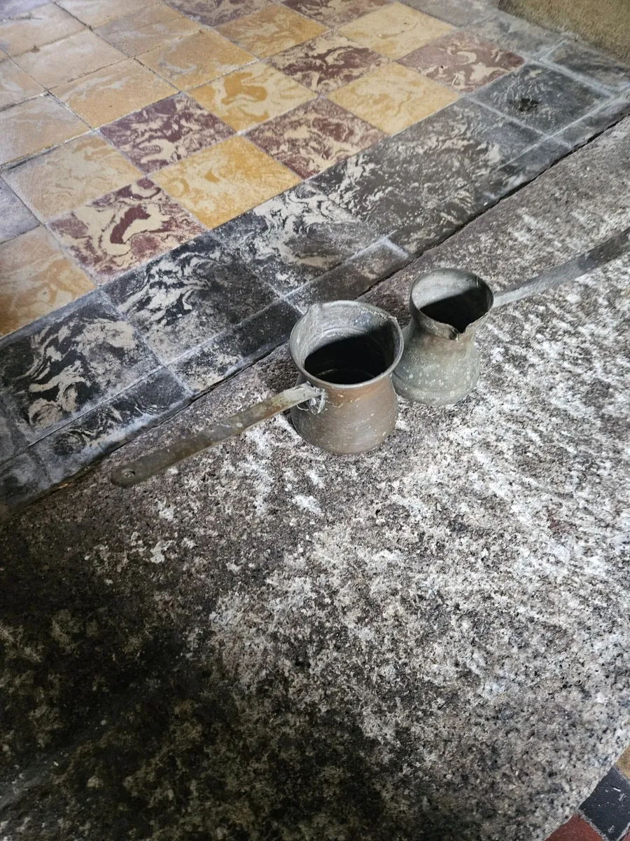 Vintage Copper Brass Measuring Pots - Image 1