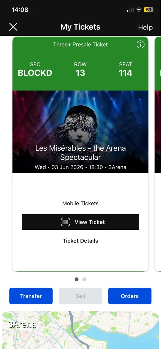 Les Miserables Tickets