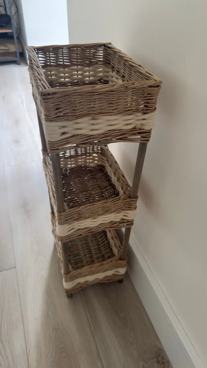 Light Natural Chalk Malvern Storage Caddy - Image 3