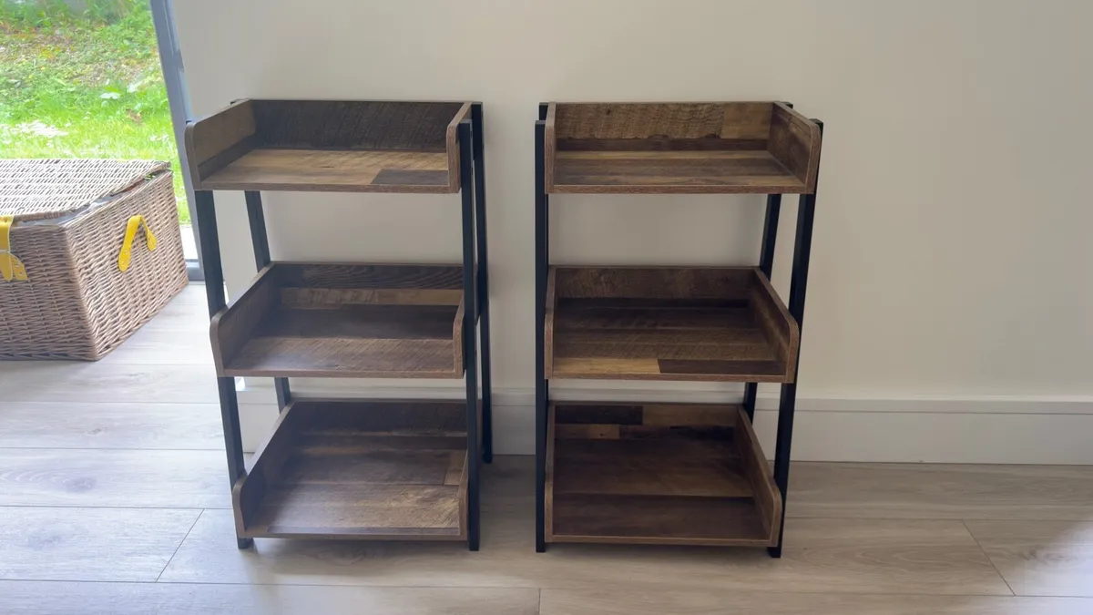 2 x Next Natural Bronx Storage Shelf Unit - Image 2