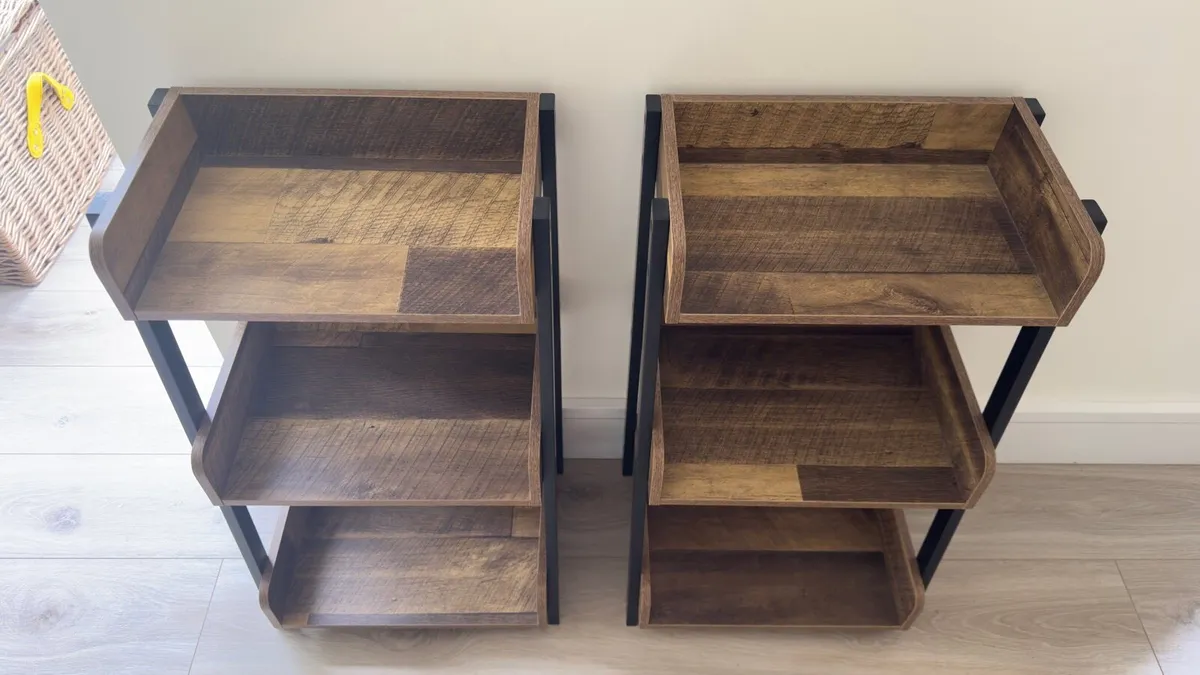 2 x Next Natural Bronx Storage Shelf Unit - Image 3