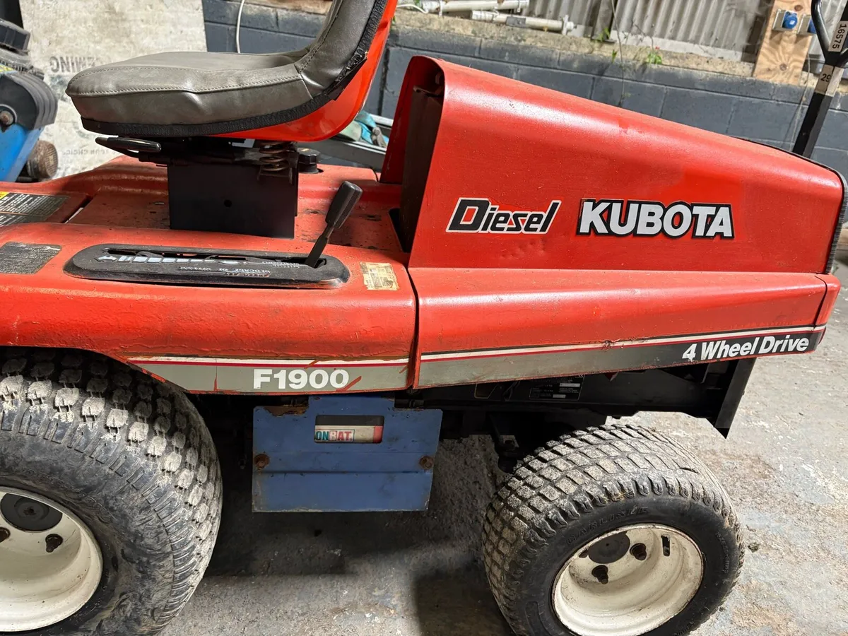 Kubota lawnmower or grass cutters - Image 3