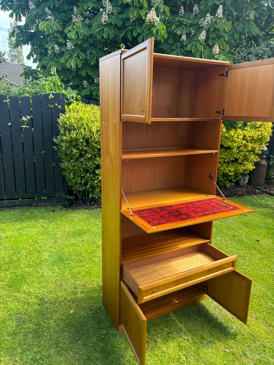 Mid century teak cocktail cabinet - Image 2