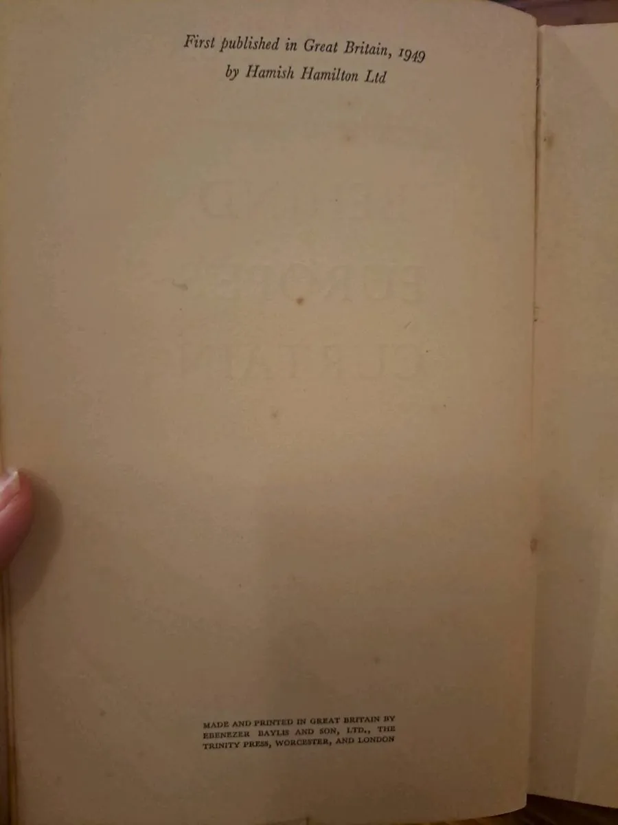 1949 1st ed John Gunther Behind Europe’s Curtain - Image 3