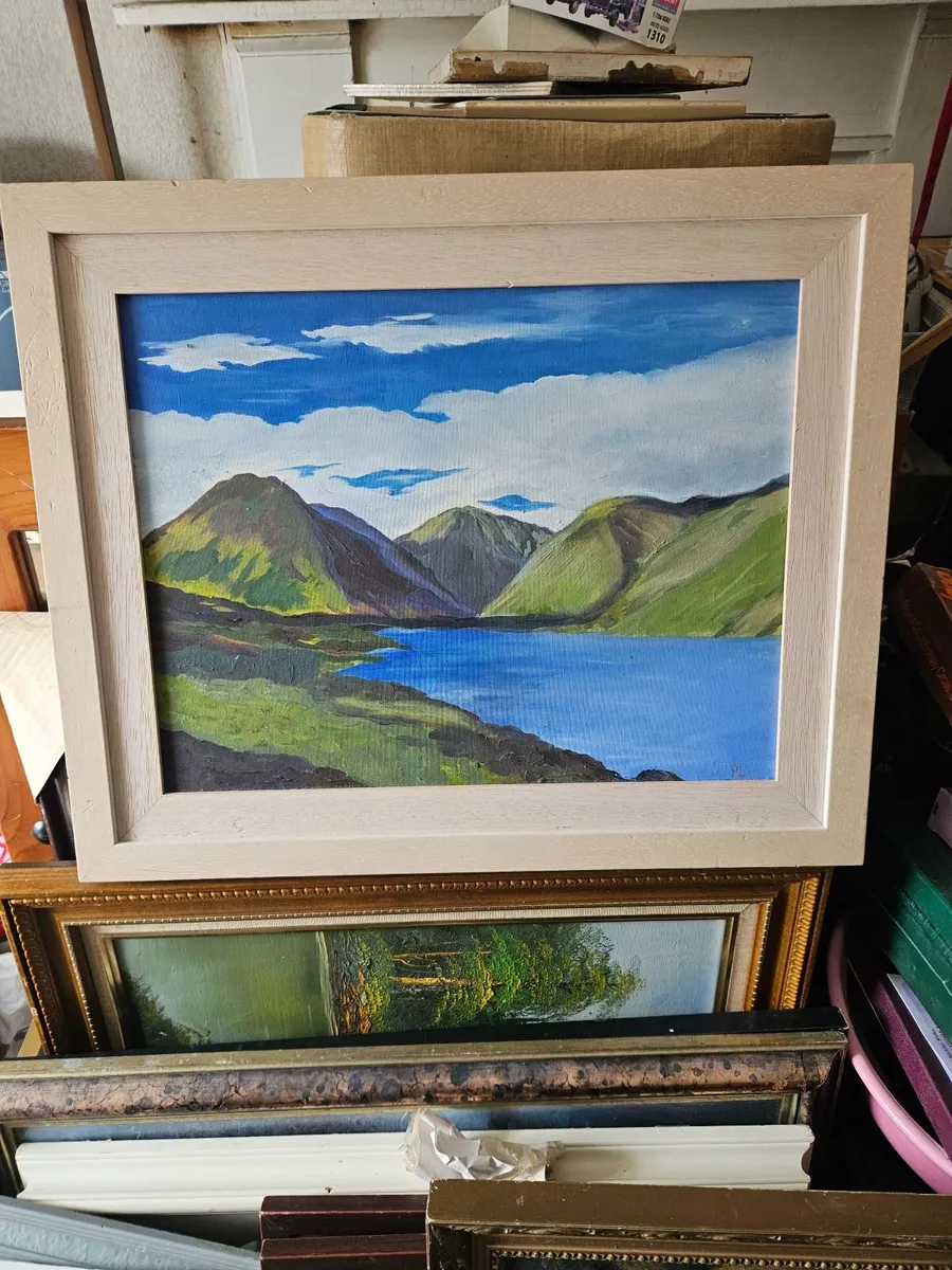 Picture Oil on Board - Image 1