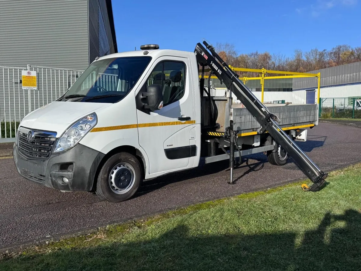 2018 Vauxhall Movano Dropside Van - Image 1