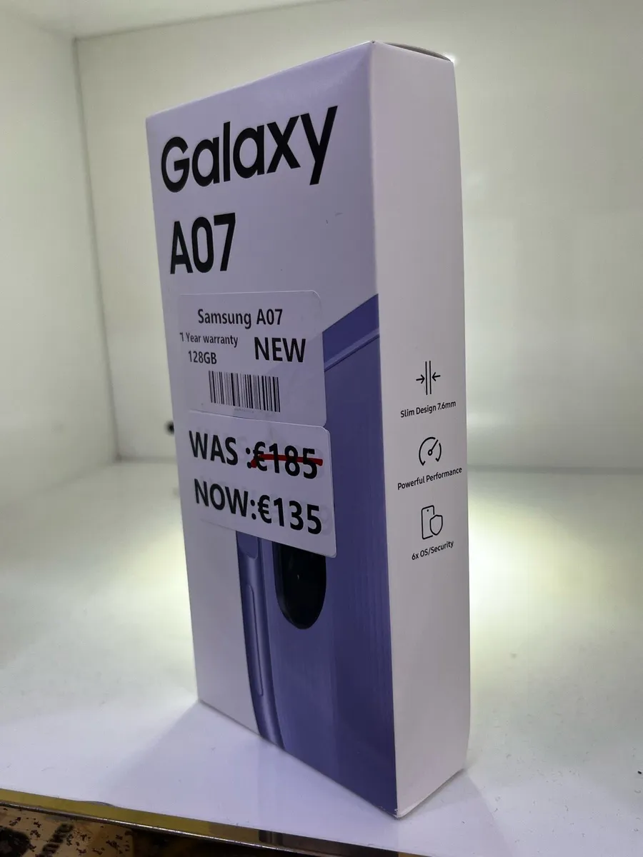 📱SAMSUNG A07 1 YEAR WARRANTY 128GB NEW - Image 3