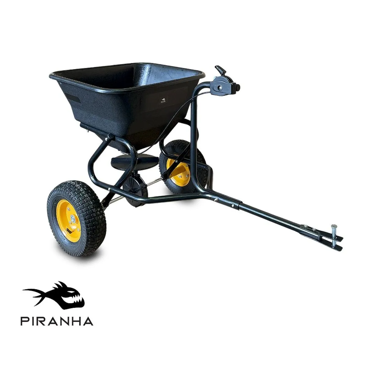 Piranha 50kg / 110lbs Towed Broadcast Spreader - Image 1