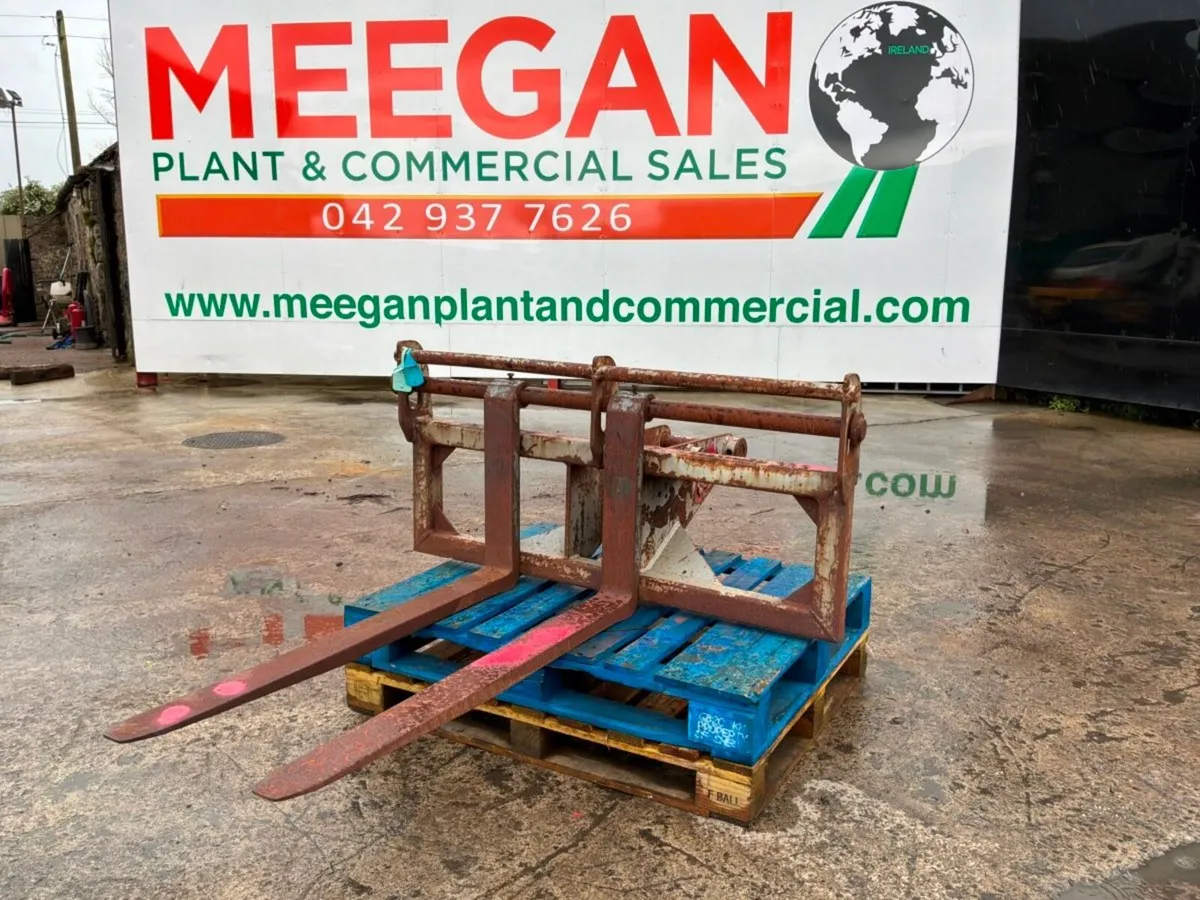 PALLET FORK ATTACHMENT...50/60mm PINS.......3383. - Image 2